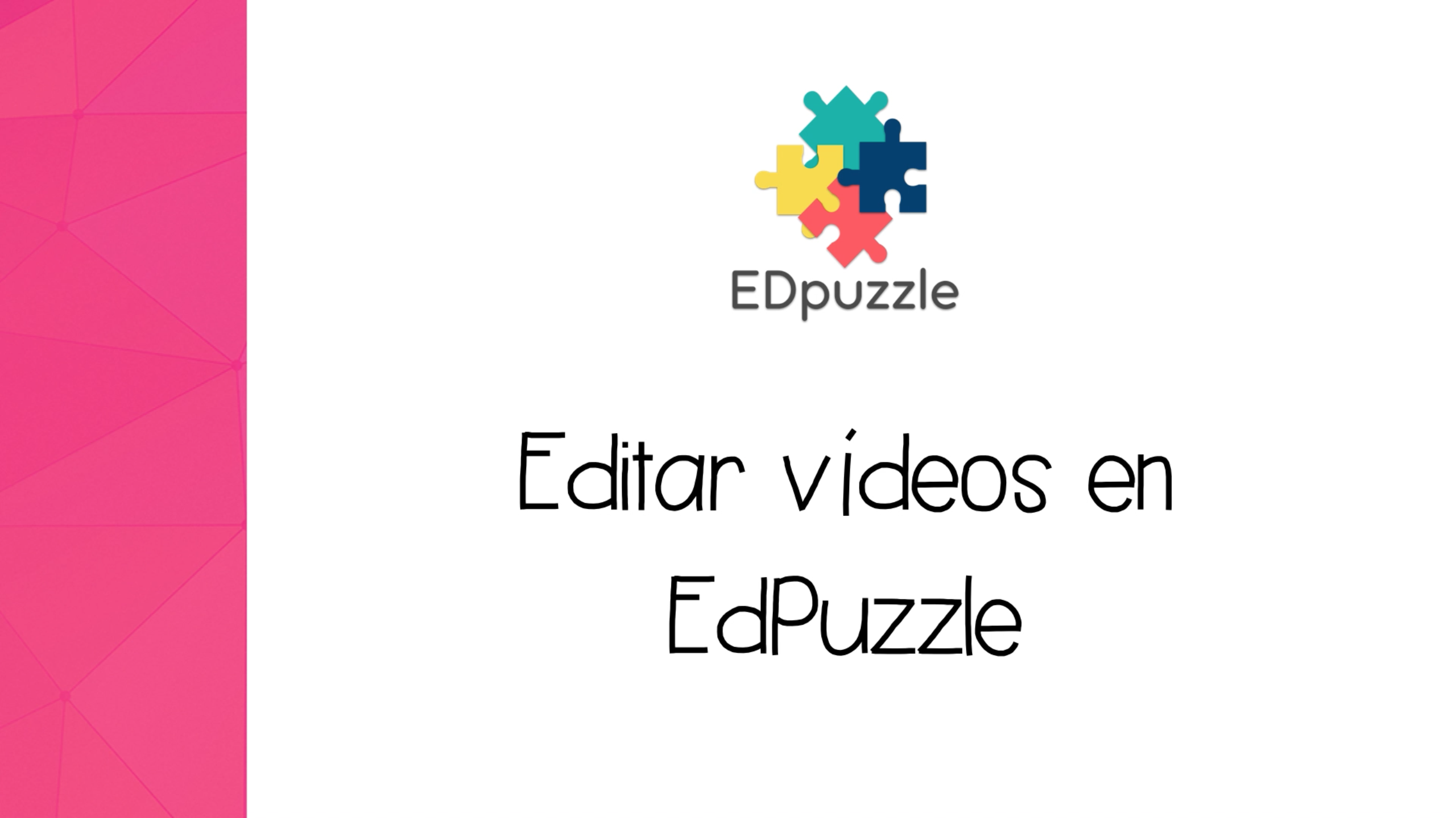 EdPuzzle: Cómo editar, recortar, añadir preguntas y audio a los vídeos