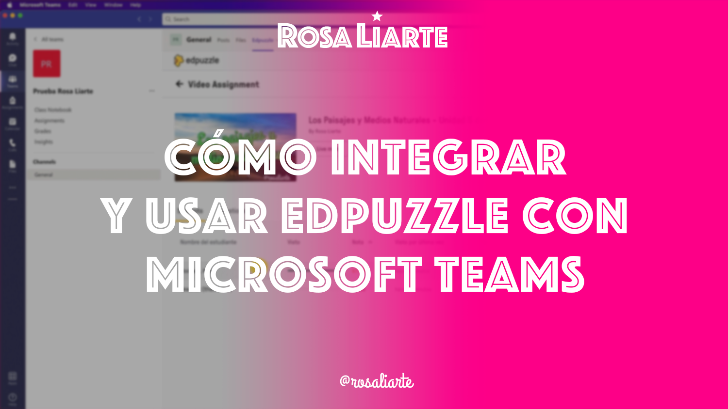 Cómo integrar y usar Edpuzzle con Microsoft Teams